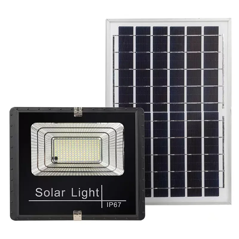 25/500w Solar licht Außen beleuchtung Garten licht Flutlicht Haushalt ländliche Straßen laterne super helle wasserdichte Wand leuchte heiß