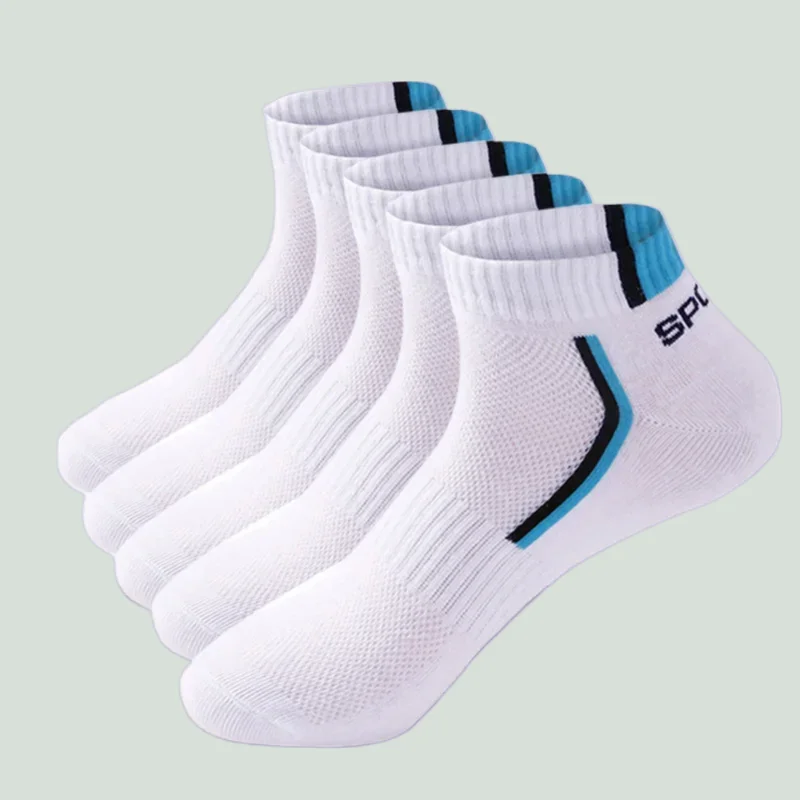 5/10 Pairs 2024 New Cotton Man Short Ankle Socks Breathable Boat Socks Comfortable Casual Socks Male Womens Low Cut Sports Socks