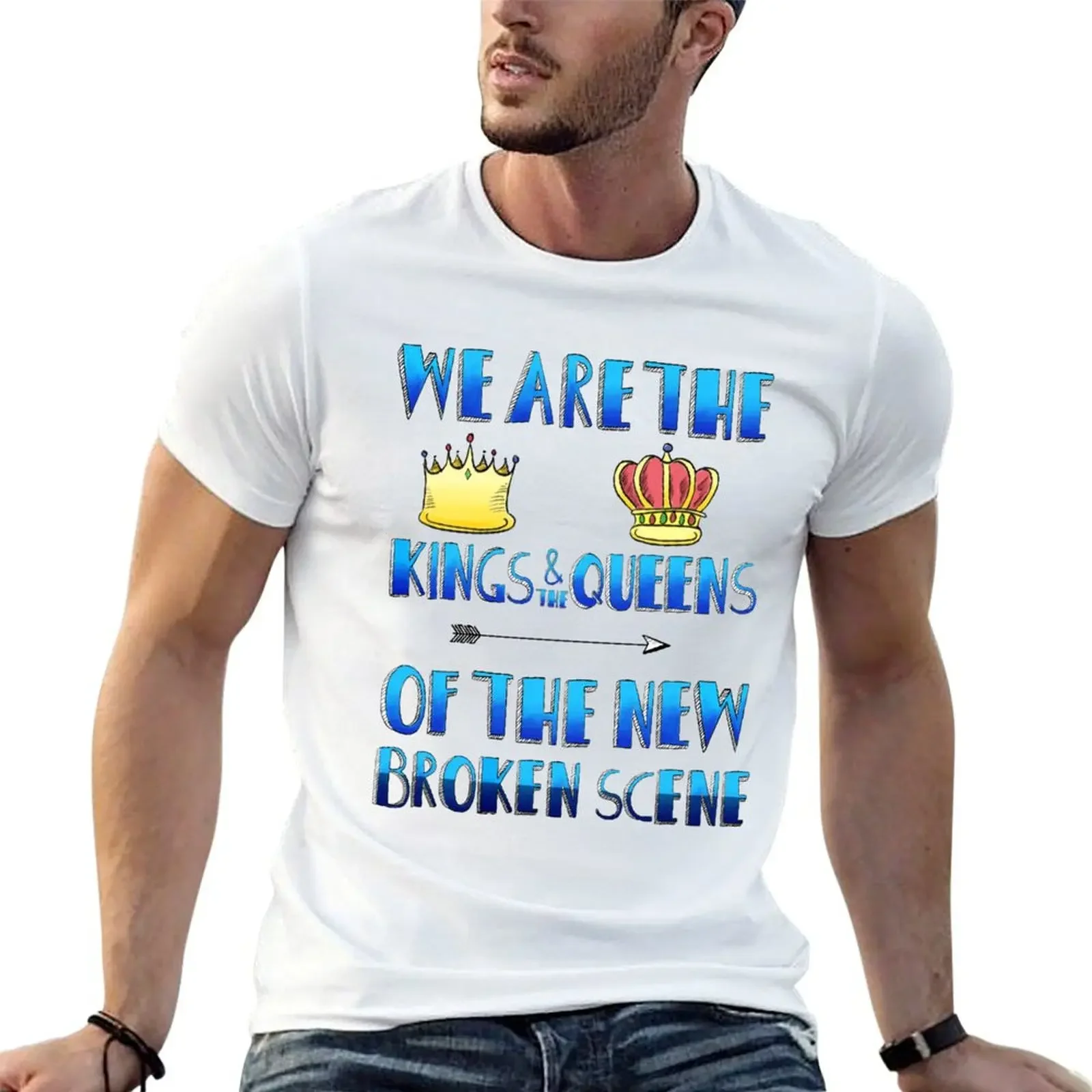 Kings and Queens T-Shirt boys whites for a boy baggy shirts cotton graphic tees mens workout shirts