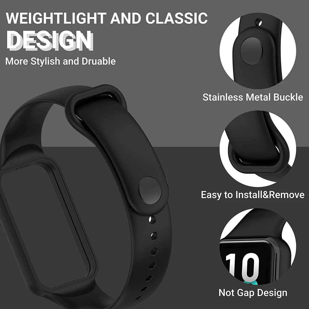 Replacement Strap For Amazfit Band 7 Strap Lightweight Breathable Watch Strap For Amazfit Band 7 Bracelet