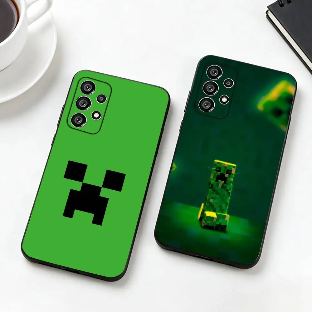 Game For M-Minecrafts  Phone Case For Samsung S25,S24,S21,S22,S23,S30,Ultra,S20,Plus,Fe,Soft Silicone Black Cover