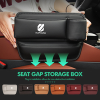 Car Seat Gap Storage Box Crevice Side Organizer with Cup Holder For Toyota Alphard Vellfire 20 30 AH20 AH30 2008 2009 2010 2011
