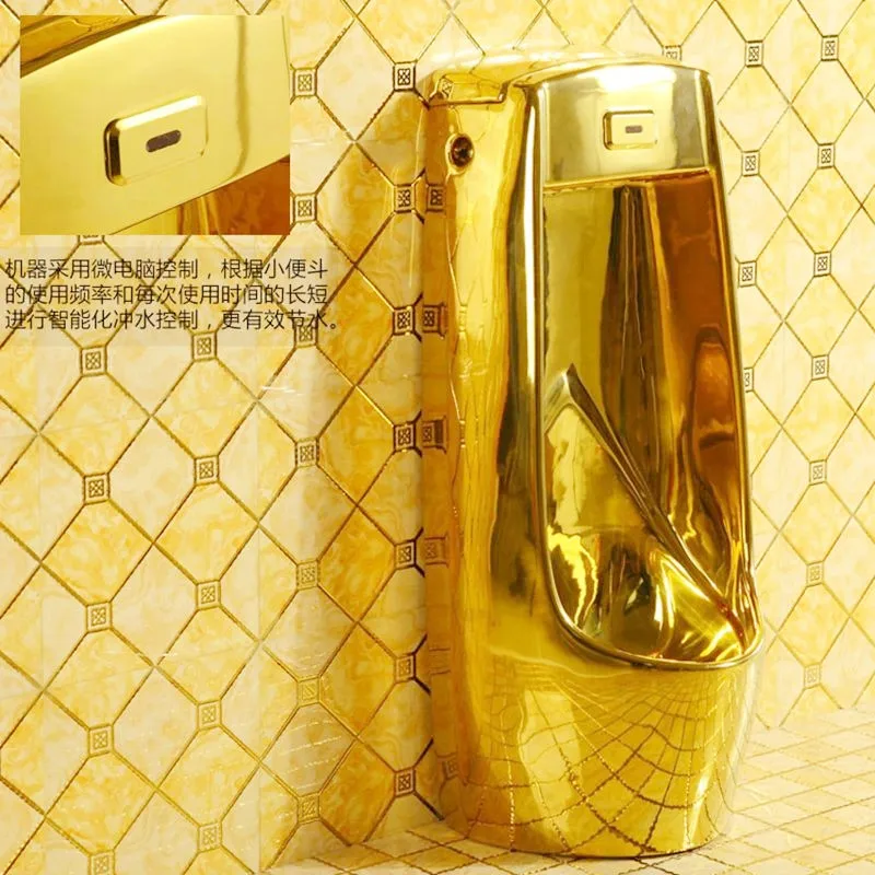 Gold urinal urinal local gold urinal odor-resistant wall hanging type