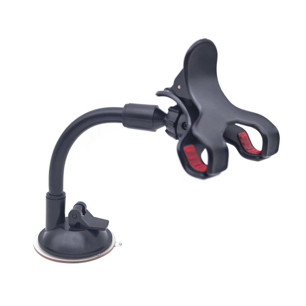 360-Grad-drehbarer Auto-Handyhalter mit Saugnapf, universeller Handyhalter, stoßfester GPS-Clip, Smartphone-Ständer, Autowerkzeug – Detail 24