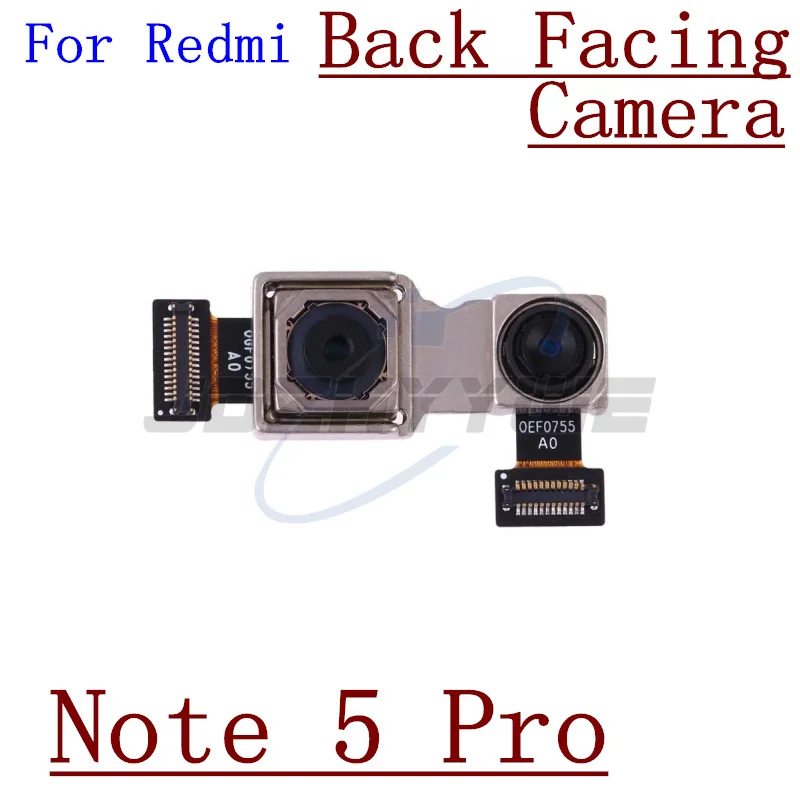 Back Main And Front Facing Camera Module Sensor Flex Cable For Xiaomi Redmi Note 8 7 6 5 3 Pro 4x 5A Replacement Parts