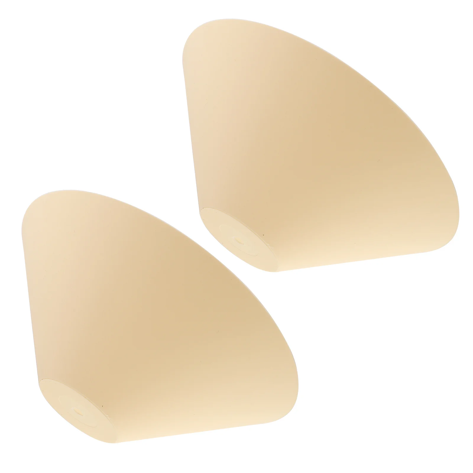 

2Pcs Durable Lampshade Plastic Light Protector Simple Design for Table Lamp Bedroom Living Room Modern Home Light Cover