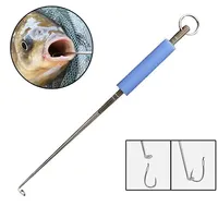 1PC Fishing Hook Remover Stainless Steel Fishhook Dehooker Hook Detacher Extractor Rapid Decoupling Fishing Tools