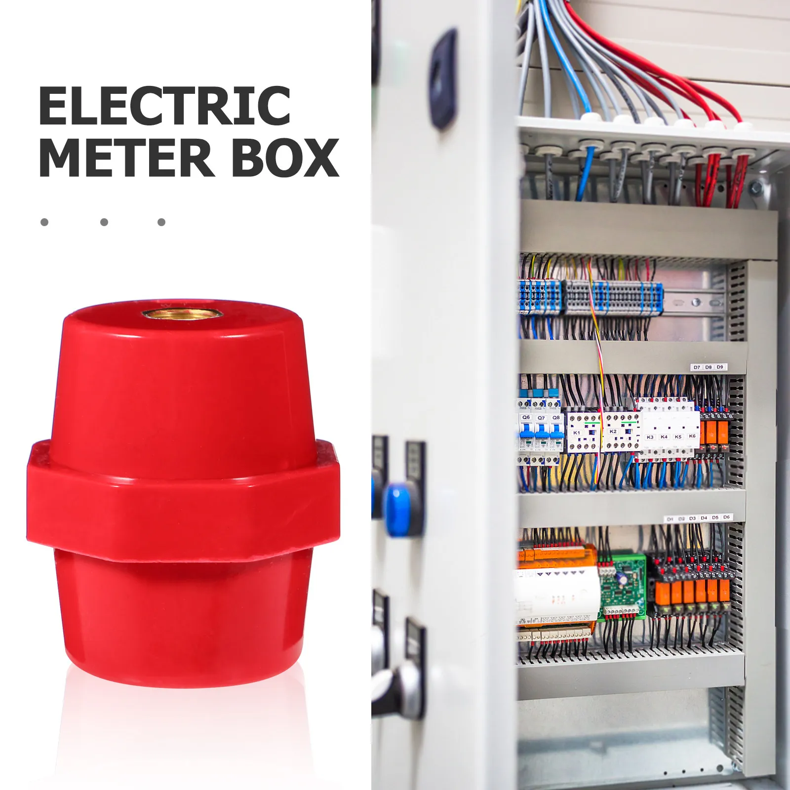 Busbar Insulator Post High-Strength Electrical Insulation for Solar Wind Easy-Install Junction Terminal
