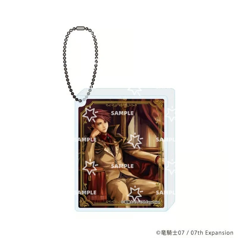 Anime Umineko When They Cry Surrounding Beatrice Ushiromiya Eva Acrylic Keychain HD Schoolbag Pendant Collecting Toy For Gift view 5