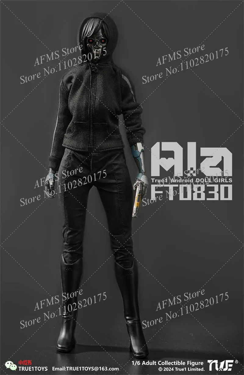 True1Toys FT0830 figura coleccionable a escala 1/6, Robot Android Ala, conjunto completo de figuras de acción de soldado de 12 pulgadas, modelo de juguete