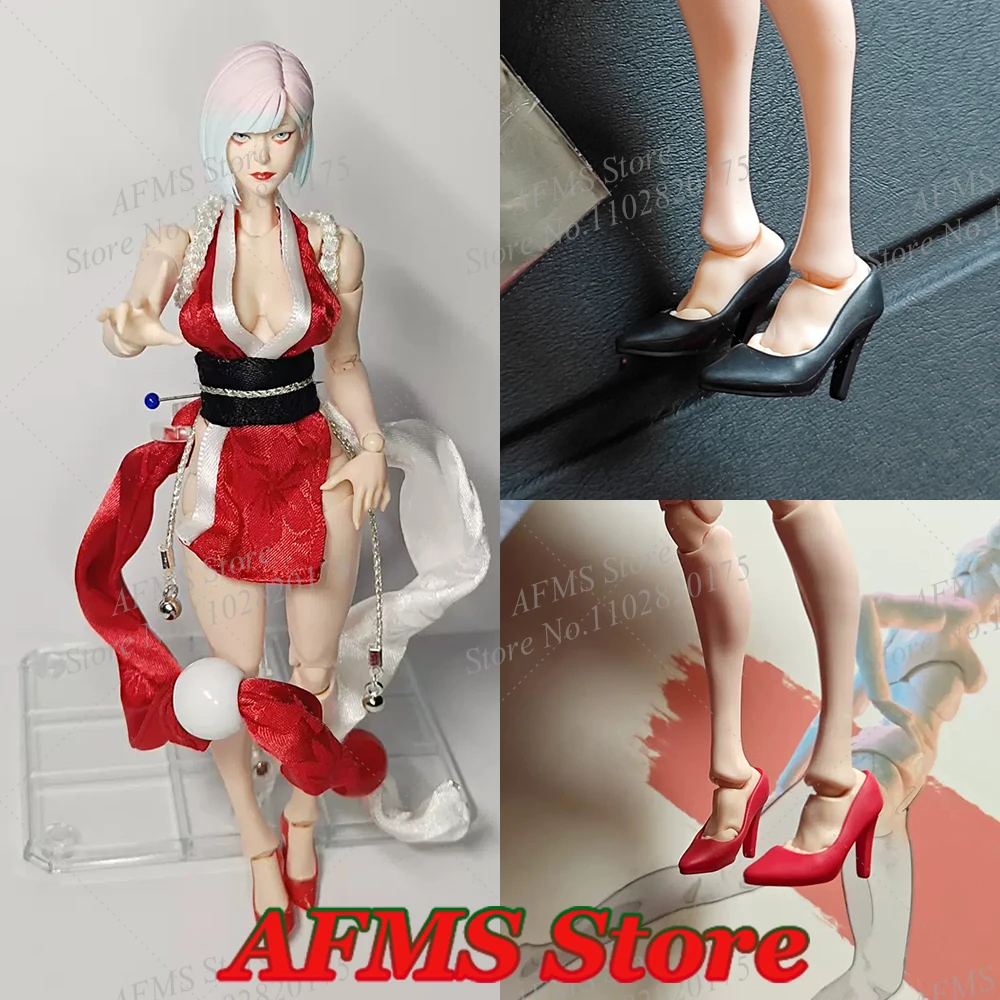 Romankey x Cowl Sammler figur Schuhe spitzen Zehen High Heels Puppe Zubehör passen 6 Zoll Action figur Frauen Soldat Körper