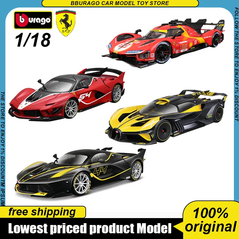 Scopri il Modello in Scala 1:18 Bburago Ferrari 499P: Perché è il Miglior Regalo per gli Appassionati di Automobili