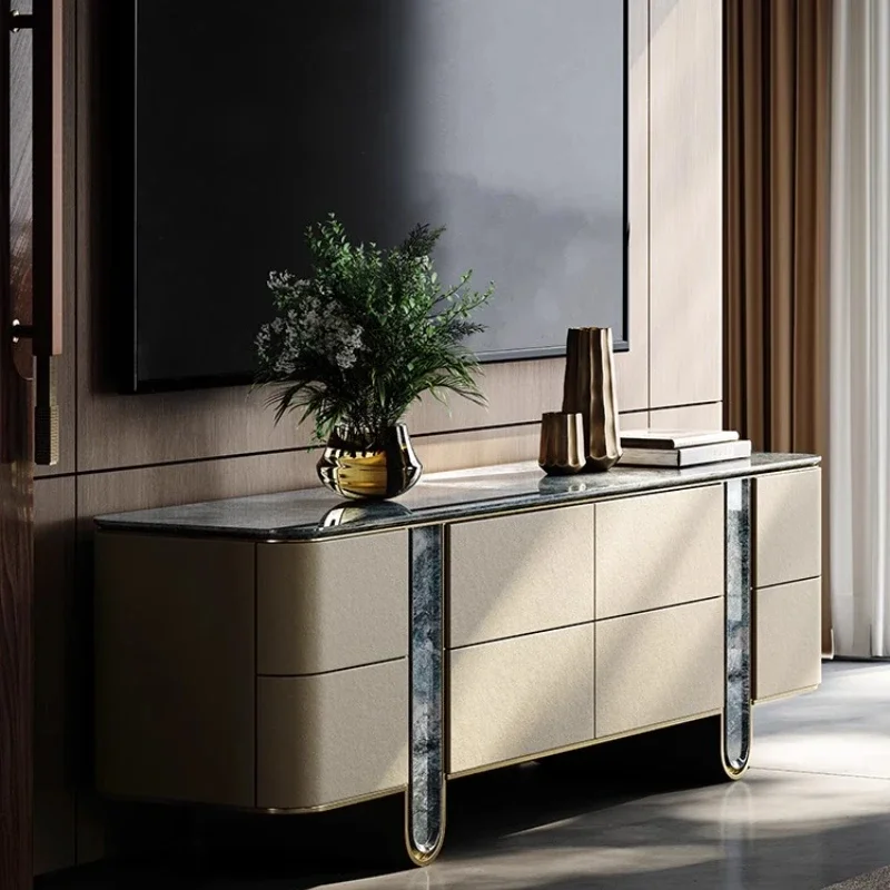 Storage Organizer TV Cabinet Luxury Storage Cabinet Designer Monitor Trendy Tv Table Universal Hallway Display Muebles Furniture