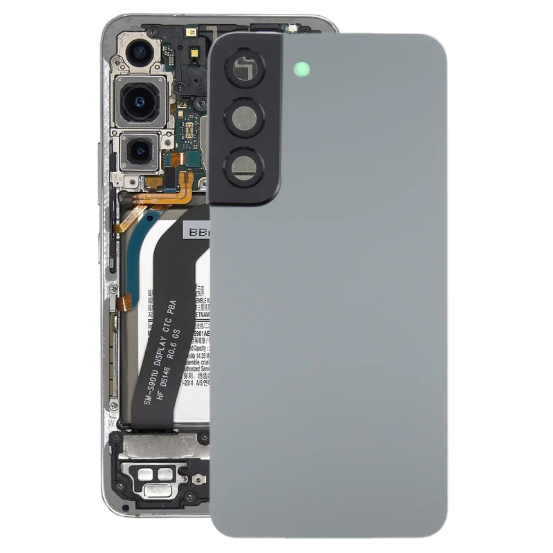 Battery Back Cover with Camera Lens Cover For Samsung Galaxy S22 5G SM-S901B