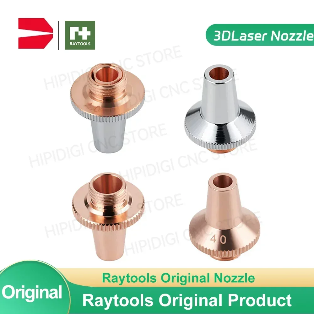 10Pcs Raytools 3D Cutting Nozzle 3D Single Double Layer M8 Nozzle Raytools D15 H19 M8 Tube Cutting Nozzle for BM06K BS12K 3D Cut