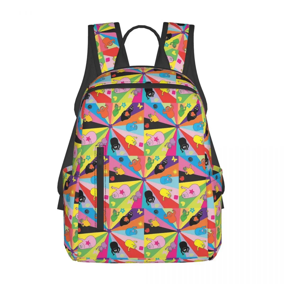 

Рюкзак с героями мультфильмов Barbapapa, большой вместительный детский рюкзак, школьная сумка, сумки на плечо для мужчин и женщин