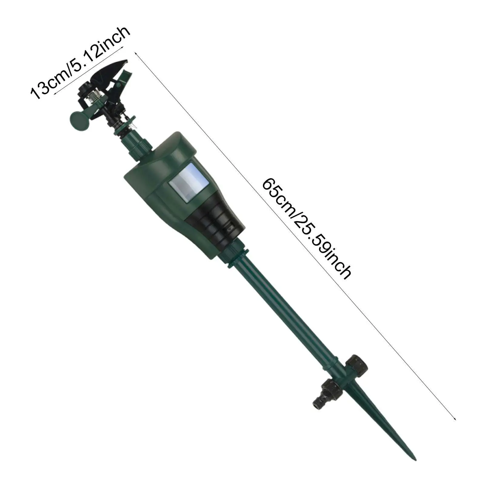 Garden Irrigation Sprinkler Motion Activated Water Spray Animal Deterrent Pigeon Scarer for Outdoor Lawns