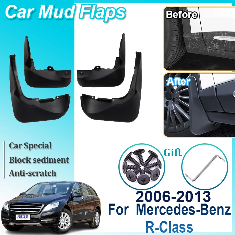 

For Mercedes BENZ R-Class W2512006-2013 R280 R300 R350 R320 R400 Car Mudguards Front Rear Fenders Wheel Covers Car Accessories