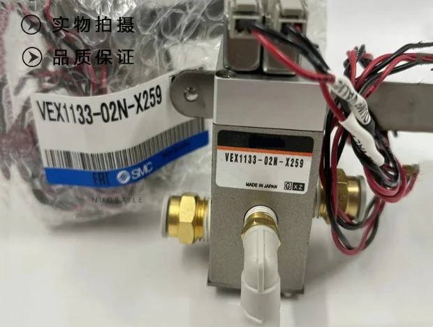 Mesin Pemotong Plasma Katup Gas Pabrik Original Ready Stock SMC VEX1133-02N-X259 Katup Elektromagnetik Katup Magnetik Solenoid