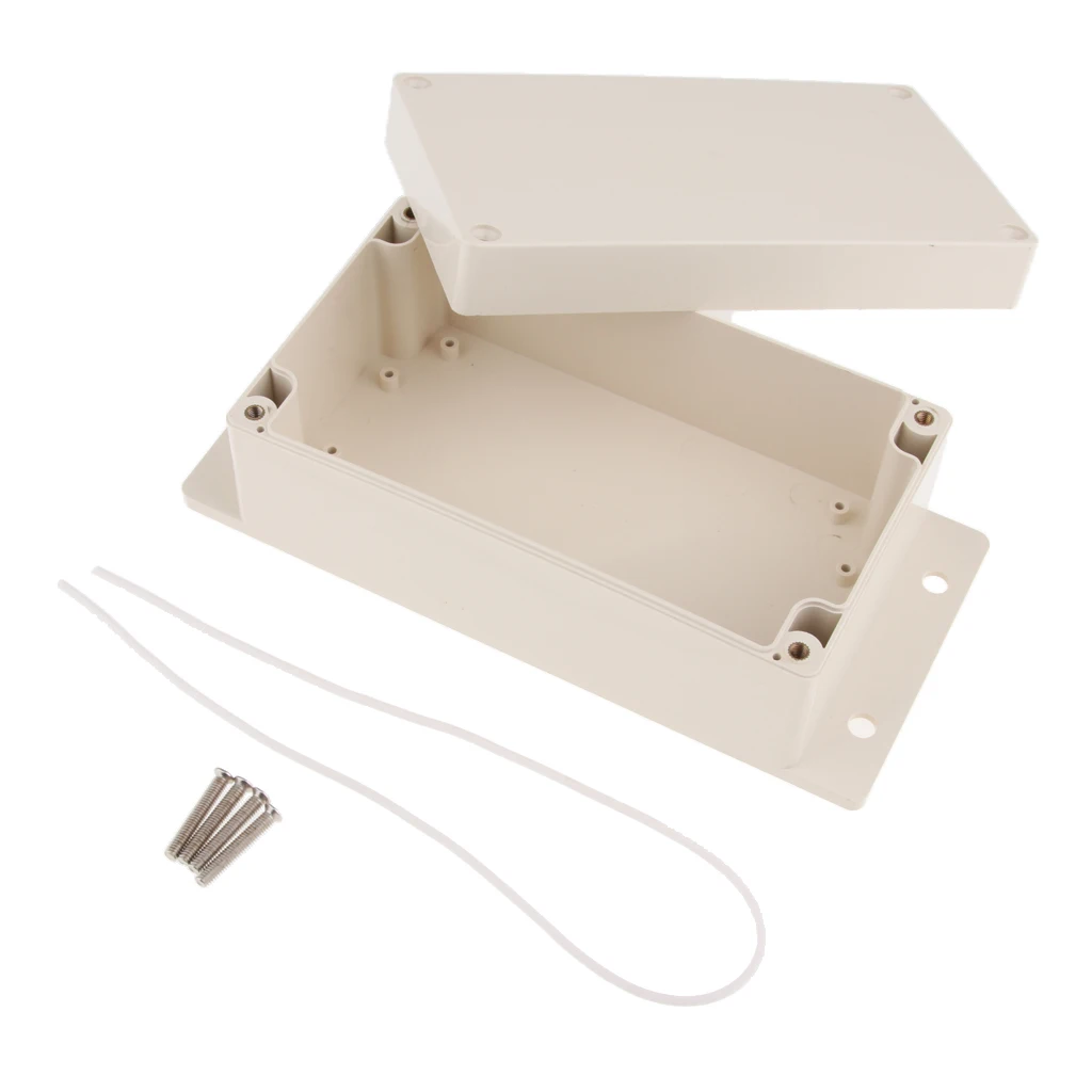 

Durable Plastic Electric Enclosure Junction Box 158x90x65mm(6.22x3.54x2.55inch)