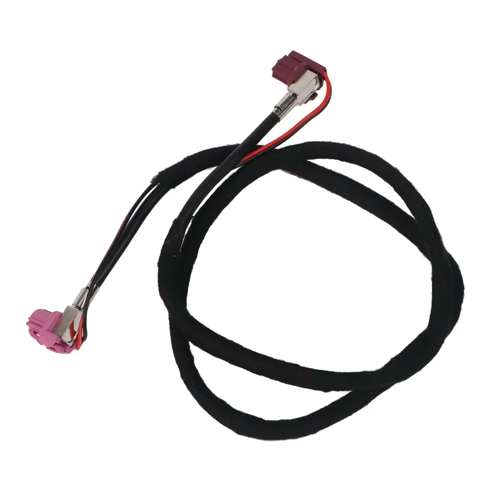 12V Cable For BMW Vehicle Display Connection Black Wear-resistant Wear-resistant Materials 80CM Length Black Color