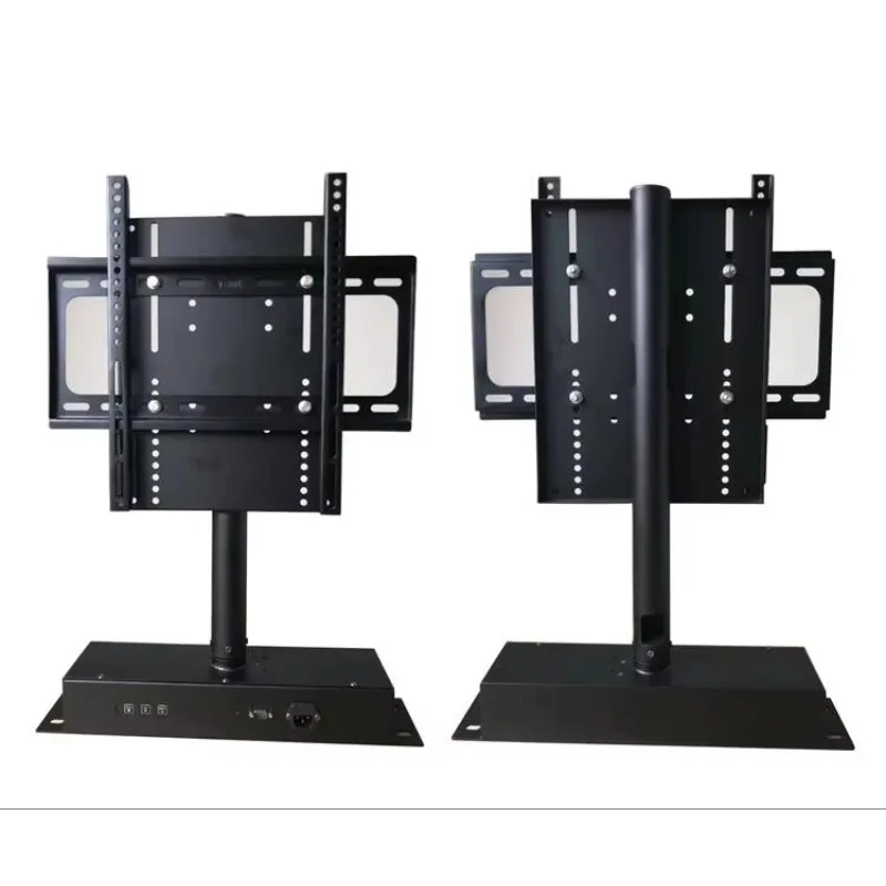 STLF 360 Degree Motorized Rotation TV LCD Screen Mobile Stand for Home Office Cabinet /Remote Control Swivel TV Stand