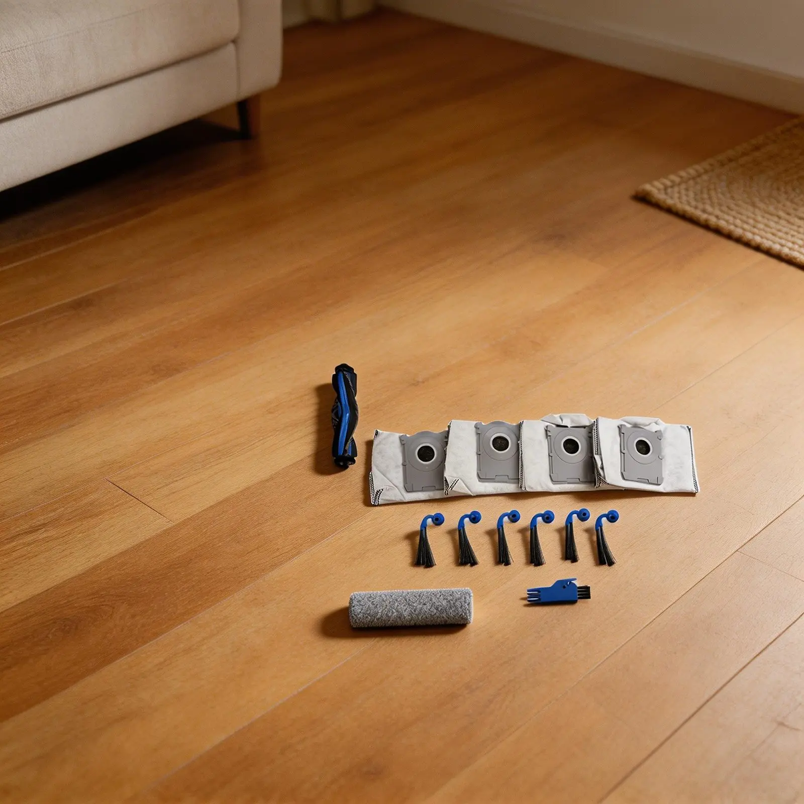 Replacement Parts Robot Vacuum Kit Long-lasting Performance Nylon Plastic Material Dust Bags For Robot Vacuum Cleaning Supplies