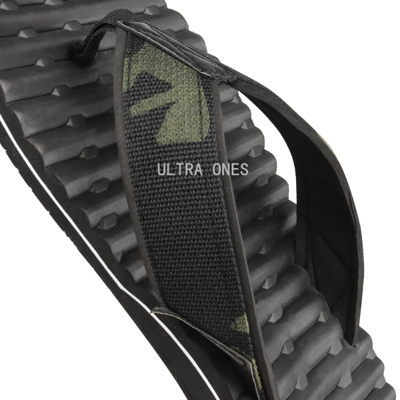 ยุทธวิธี Flip Flops รองเท้าแตะ Webbing ฤดูร้อนนุ่ม Hiking Camping Home รองเท้าลำลองชายหาด Anti-Slip การล่าสัตว์อุปกรณ์เสริมกลางแจ้ง