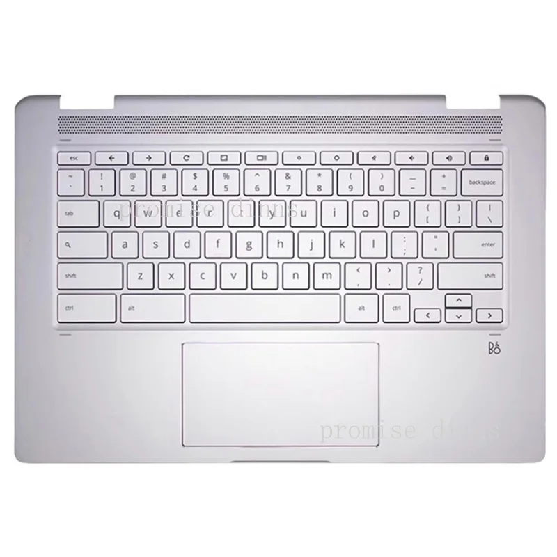 

M For HP Chromebook14 14B-CA TPN-Q228 Laptop Backlit Keyboard Palmrest L73307-001