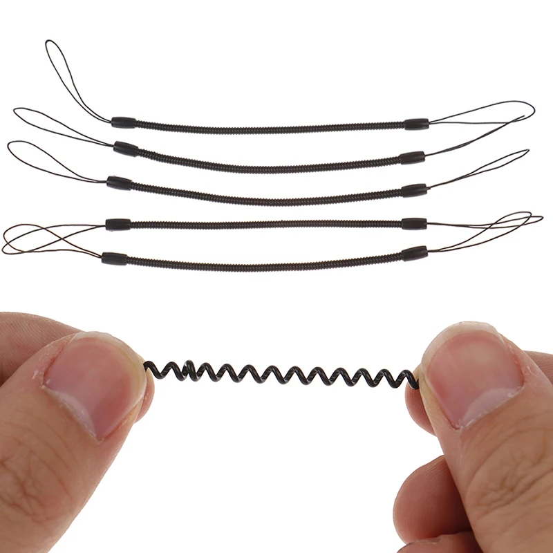 

5 Pcs Anti-drop Stylus Lanyard Spring Secure Cord Mobile Phone Lanyard Phone Strap