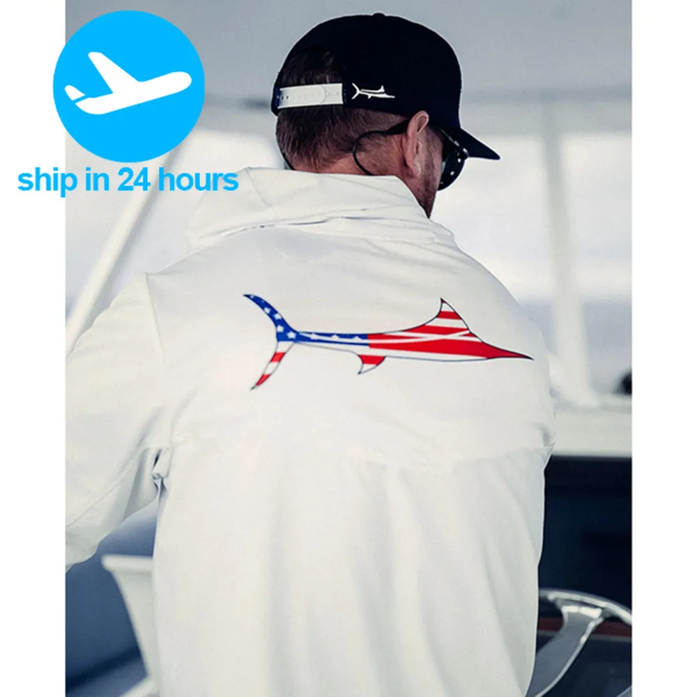 BILLFISH Gear Fishing Hoodie Shirt UV Protection Fishing Clothes UPF 50+ Jersey Men Outdoor Summer Fishing Shirt Camisa De Pesca