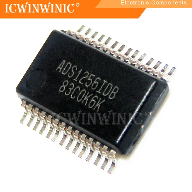 1 peça ADS1256IDBR ADS1256IDB ADS1256