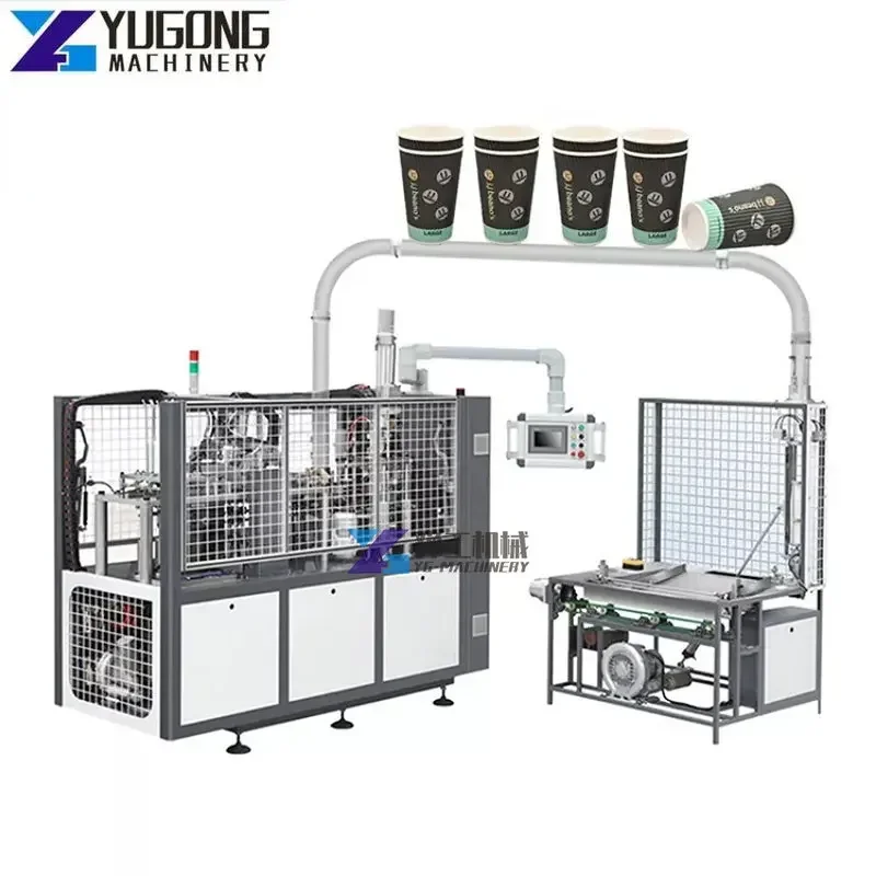 Coffee Cup Making Machine Disposable Paper Paper Cup Label Printing Machine Paper Cup Printing and Punching Machin