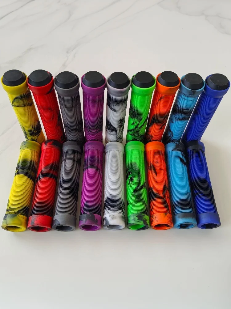 AliExpress Gmarty 1Pair TPR Rubber Ergonomic Comfortable Mountain Bike Handlebar Grips Anti-Skid Shock-Absorbing Bicycle Handlebar Cover