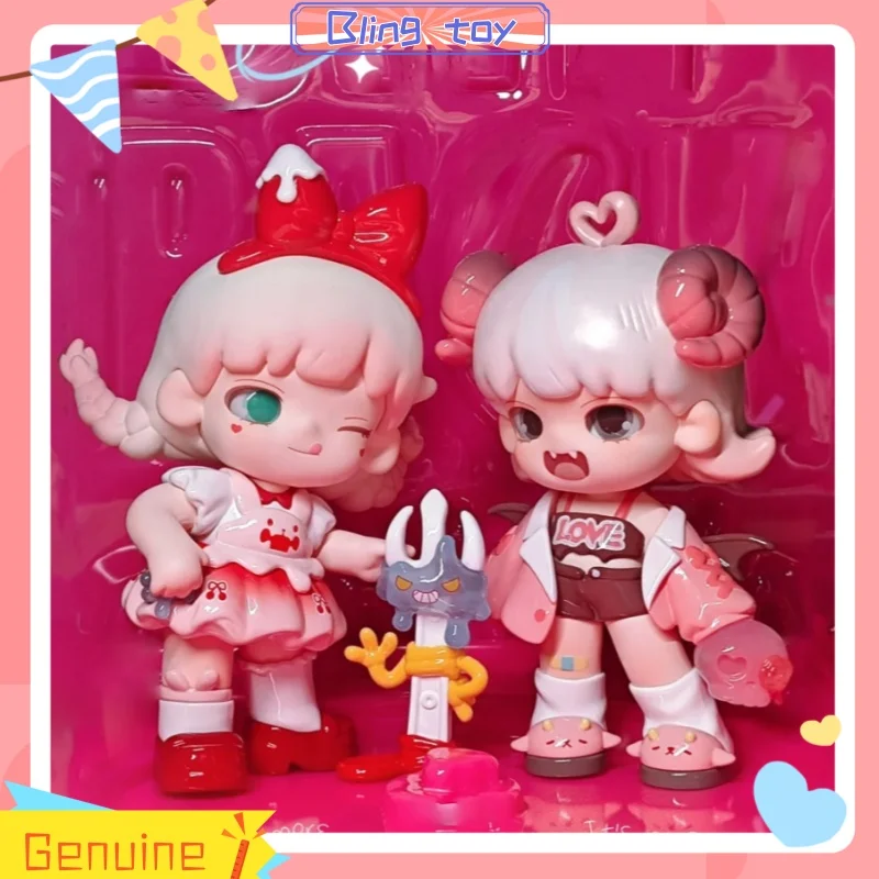 

Новая оригинальная серия Youbu третьего поколения, невидимая угловая коробка, милые игрушки, украшения, коллекция кукол, фигурки, подарки для девочек