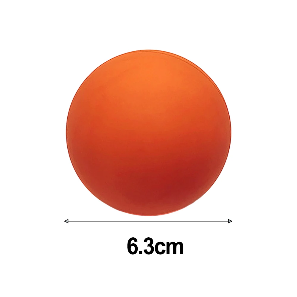 لينة هوكي التدريب الكرة هوكي الجليد كرات الصولجان ممارسة آمنة PVC 63 مللي متر التدريبات هوكي الجليد كرات الصولجان التدريب الكرة المدارس التدريب