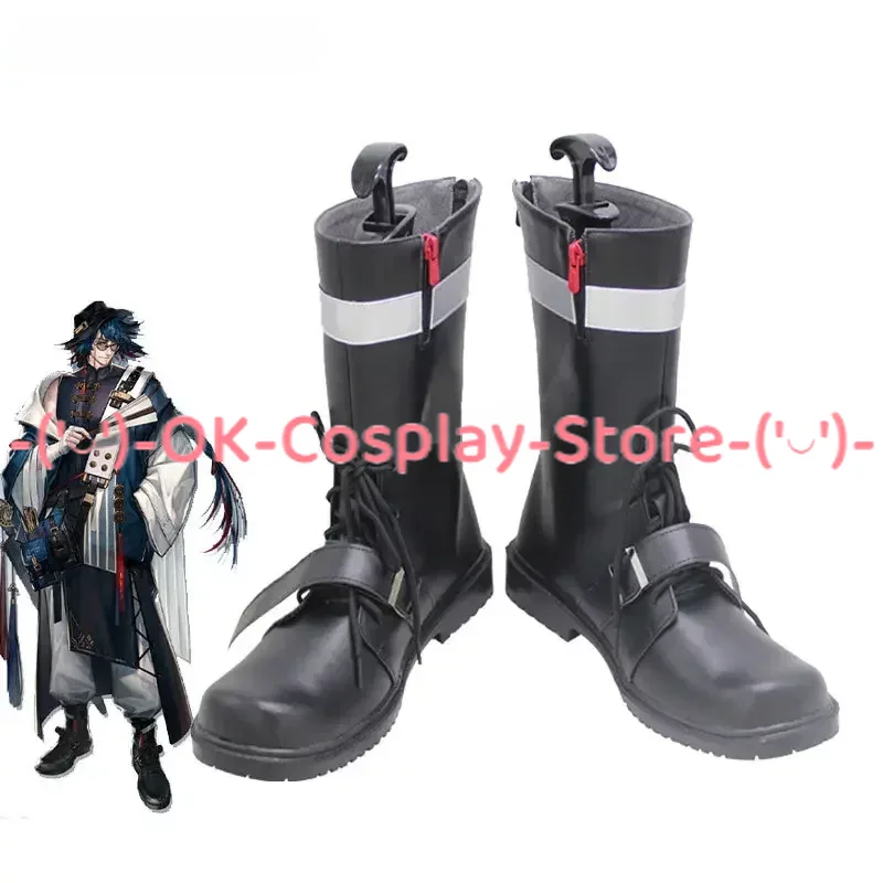 

Mr.Nothing Cosplay Shoes Game Arknights Cosplay Props Halloween Carnival Boots PU Shoes Custom Made