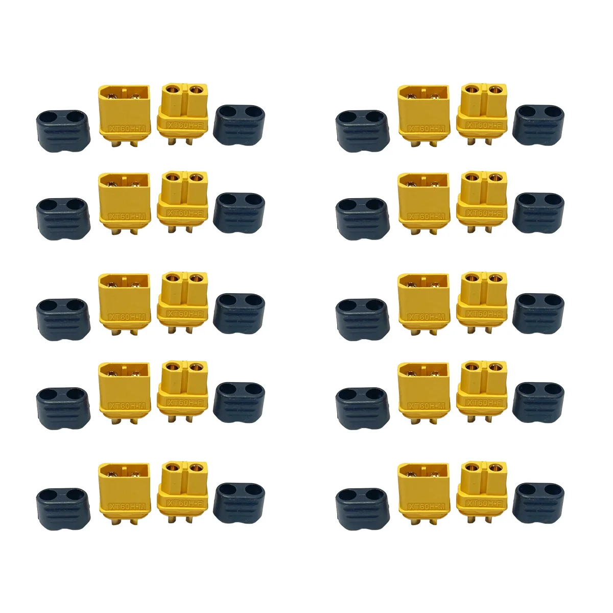 5/10 Pairs  XT60H connector plug with Sheath Housing Female / male XT60 plug for RC Lipo Battery cars fpv drones Airplane