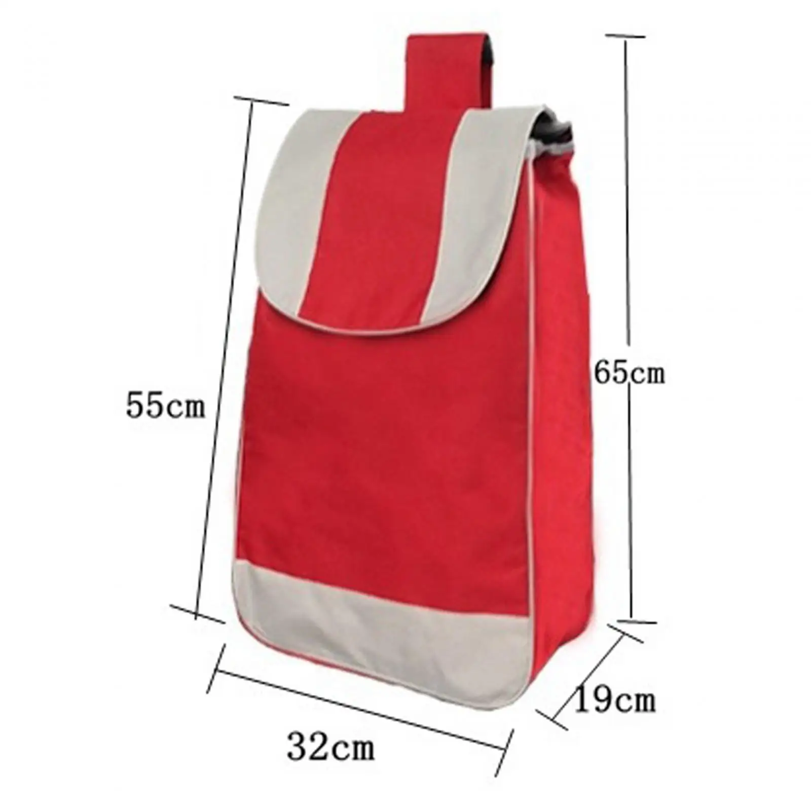 Shopping Cart Replacement Bag Storage Bag Oxford Cloth Waterproof for Grocery Cart Wearable Trolley Accessories Folding