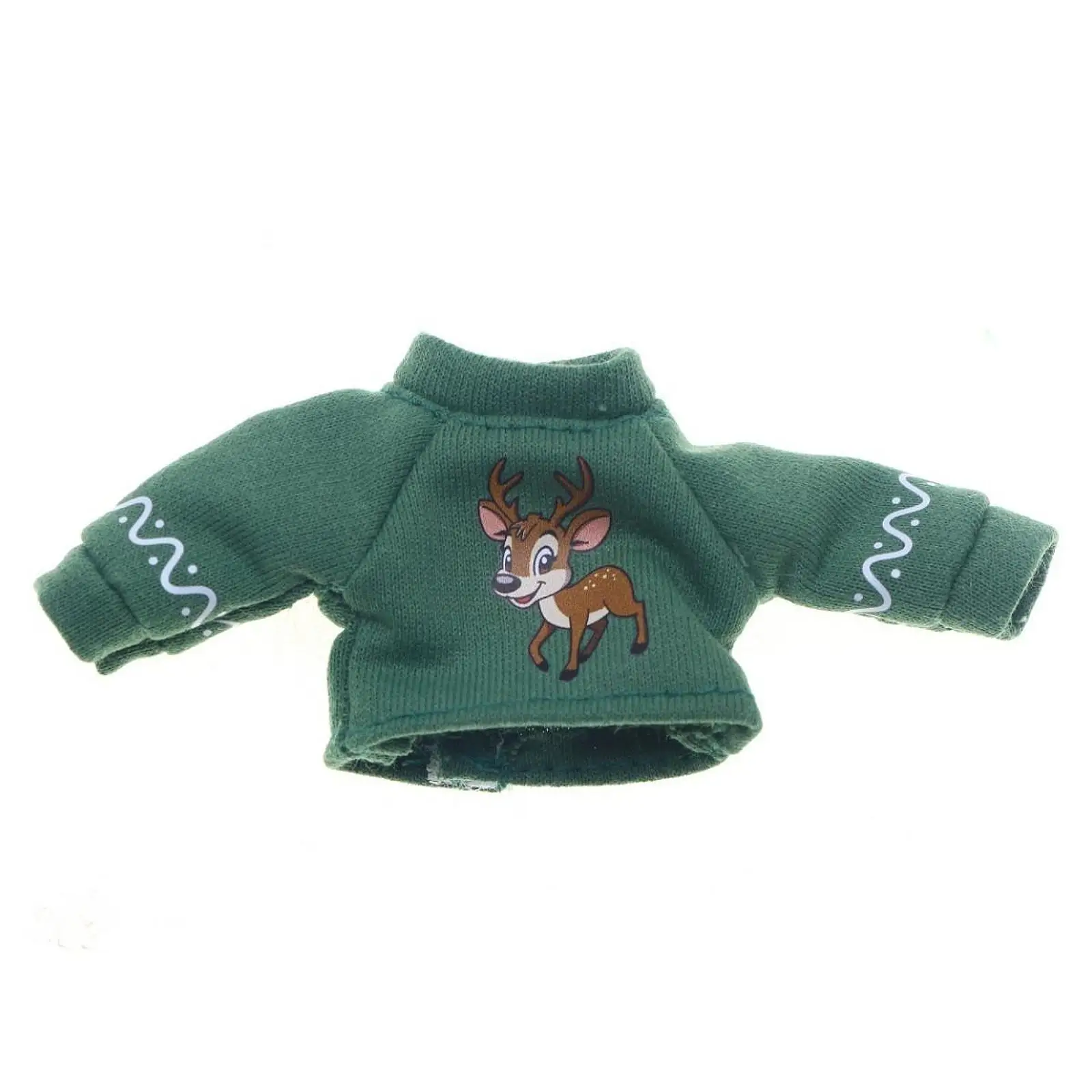 

Dollhouse Christmas Outfit Set Miniature Fabric Winter Clothes Display for 1 12 Scale Dolls Accessories