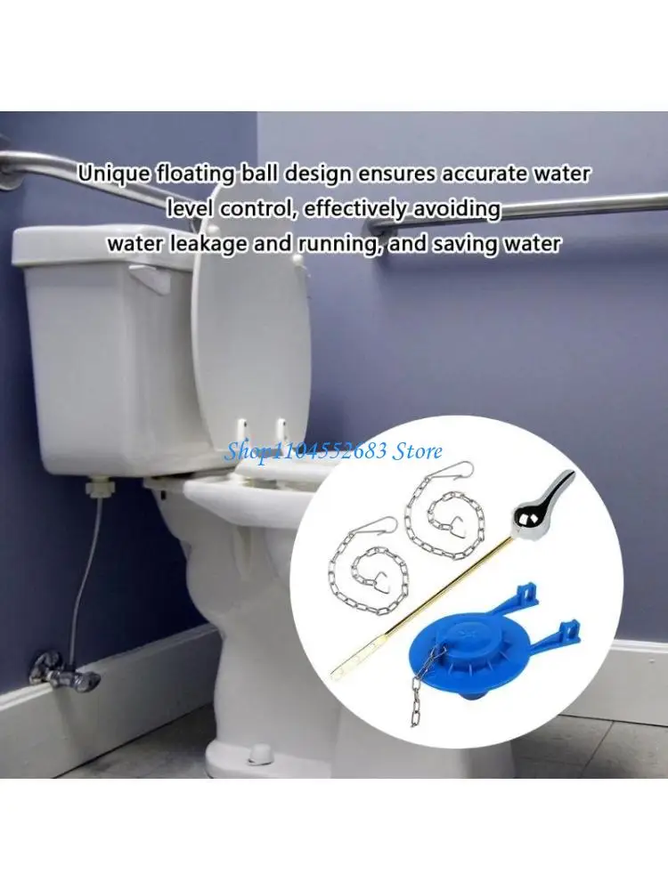 

Y6GD 2Pcs Toilet Flapper Replacement Toilet Stoppers Flapper Water Replace Part