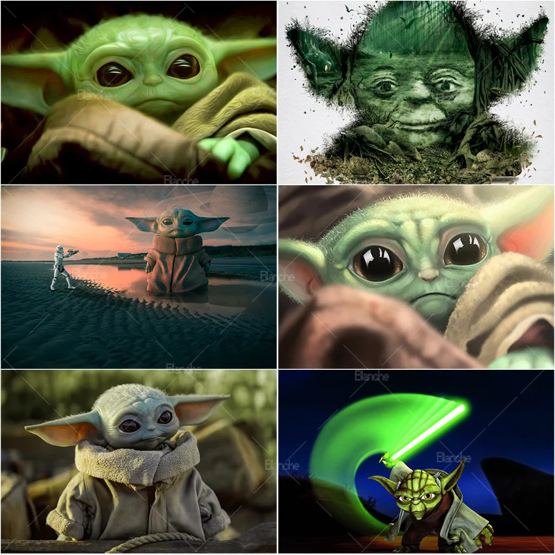 Disney Movie Star War Yoda Art Images 300 500 1000Pcs Puzzle Paper Jigsaw For Boys Kids Teens Gift Friend Toy Game Room Ornament