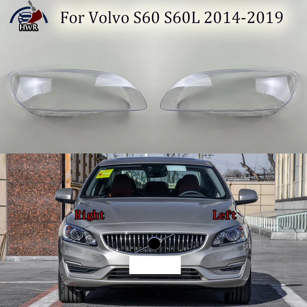 

Front Lampshade Lamp Shell Headlamp Cover Headlight Shade Lens Plexiglass For Volvo S60 S60L 2014 2015 2016 2017 2018 2019