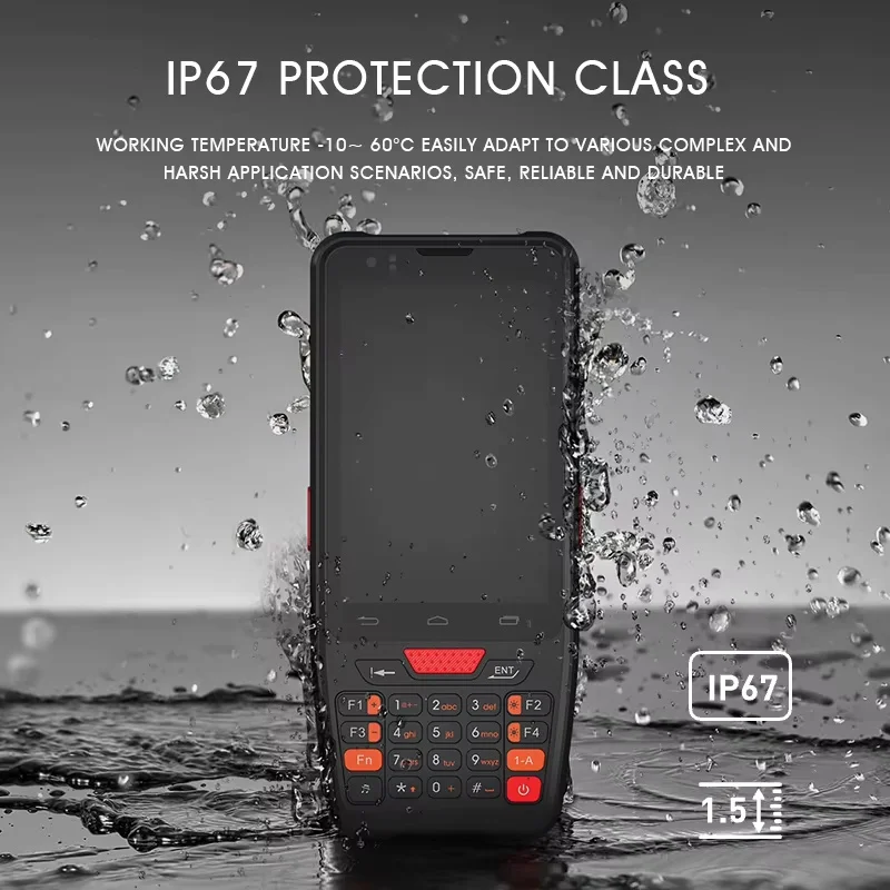 

CHWEIDA Rugline Android 12, портативный КПК, 3 ГБ ОЗУ, 32 ГБ ПЗУ, 2D-сканер штрих-кода, мощный сборщик данных 3G + 32G для промышленного использования