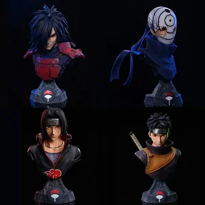 Tokoh NARUTO Anime Mainan Modle GK Uzumaki Naruto Madara Obito Sasuke 1/4 Tokoh Aksi Boneka Anime 8 angka obito penjualan terbaik - №