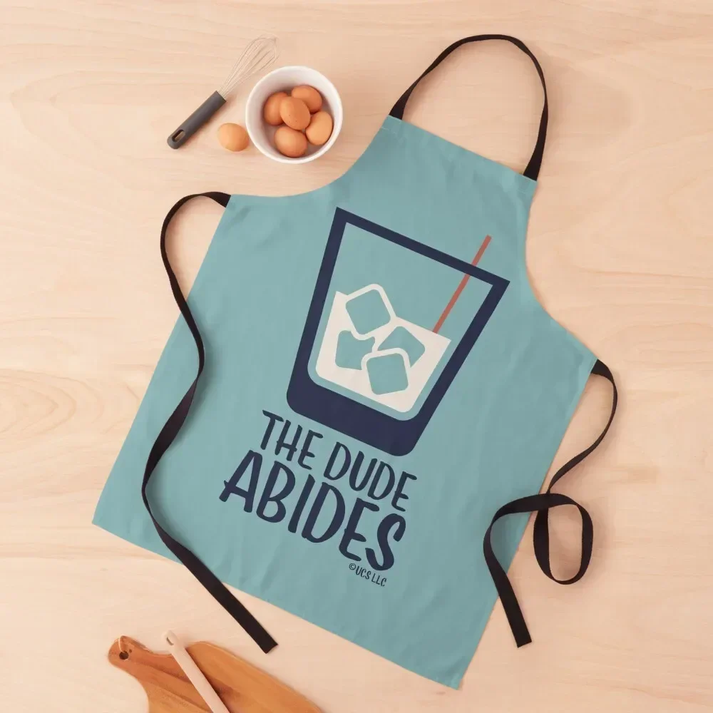 The Dude Abides - The Big Lebowski Apron Nursing kitchen and home Chef Uniform Women Apron