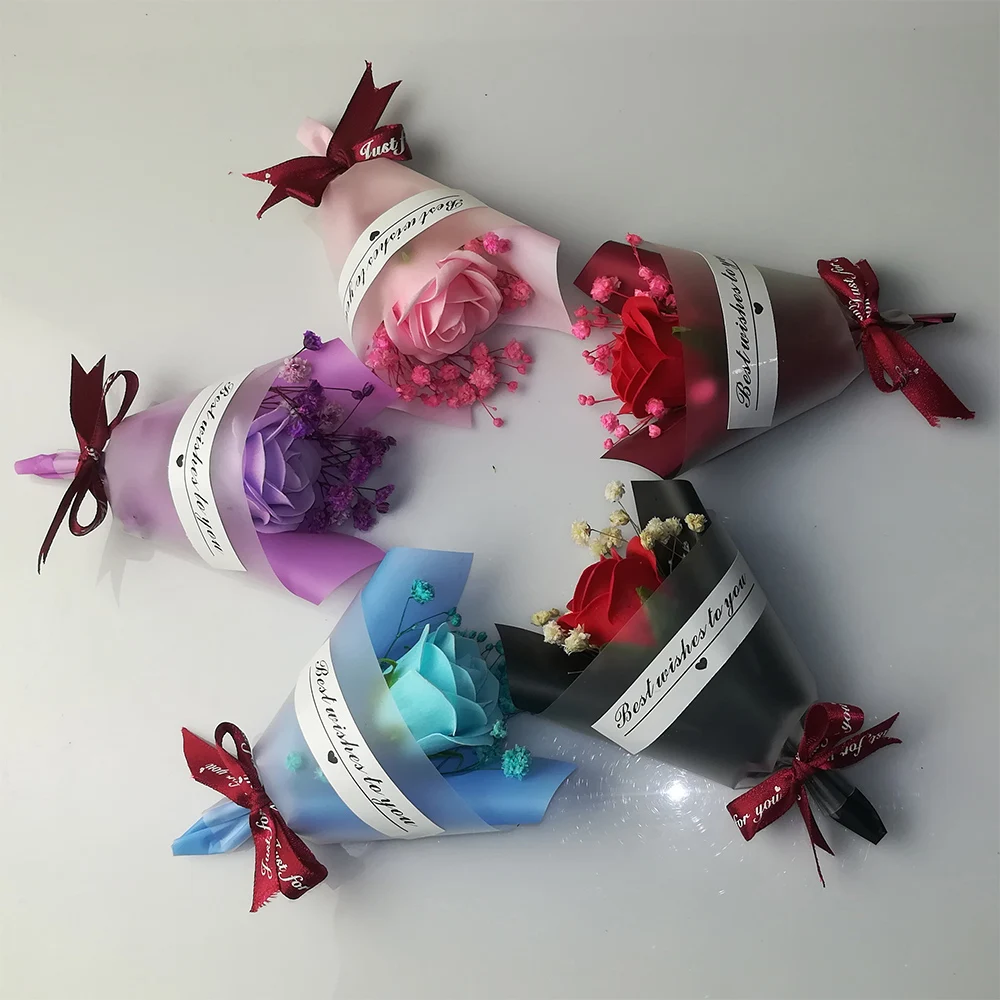 

Mini Rose Starry Sky Dried Flower Bouquet for Labubu Doll Decorative Clothing Accessories DIY Accessories Gift