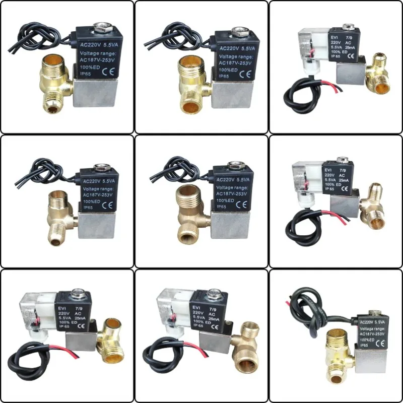 Air compressor solenoid silent oil-free machine check relief valve air compressor air pump components