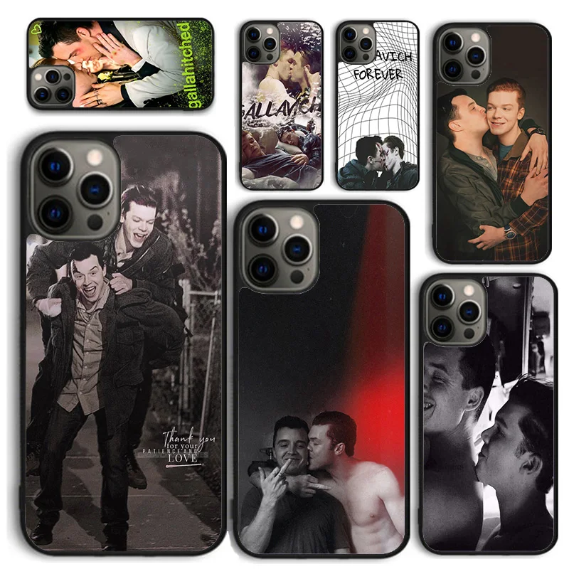 Gallavich Pride Love Ian Shameless Phone Case for iPhone 16 15 14 12 13 mini PLUS X XS XR 11 PRO MAX Cover Fundas