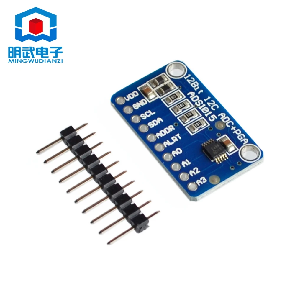 ADS1015 Ultra Small 12-Bit Precision Analog-to-Digital Converter ADC Development Board Module